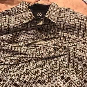 Vonzipper Mens M dress shirt
